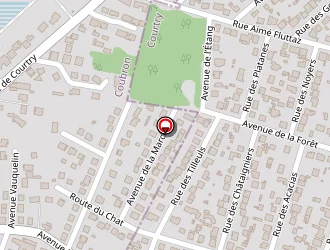 Carte de Serbi à Coubron