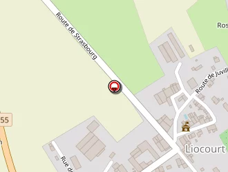 Carte de Poye Bernard à Liocourt