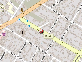 Carte de Serrano David à Livry-gargan