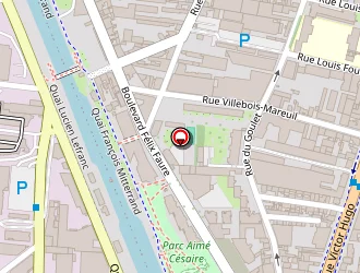 Carte de Point P à Aubervilliers