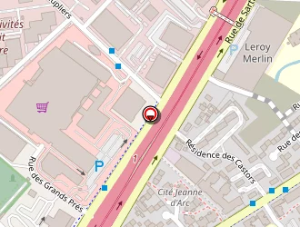 Carte de Lagathe à Nanterre