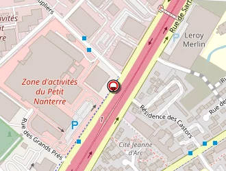 Carte de Lemire Bernard à Nanterre