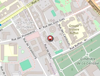 Carte de Marcais Claude à Nanterre