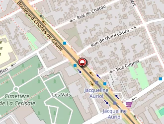 Carte de Wrigley à Colombes