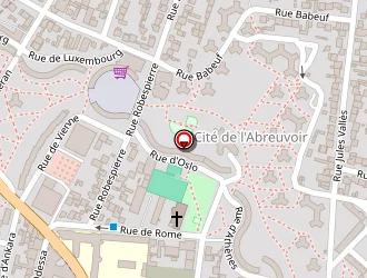 Carte de Bobigny Pneus Services à Bobigny