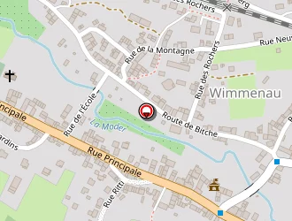 Carte de Peugeot Garage Schmitt à Wimmenau