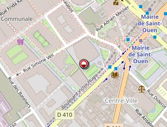 Carte de La Poste à Saint-ouen