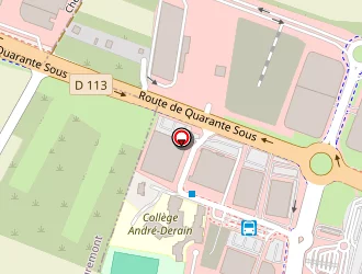 Carte de Collège André Derain à Chambourcy