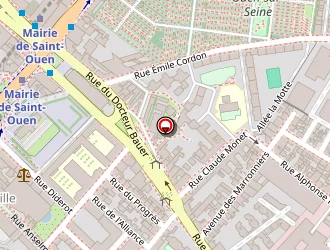 Carte de Auto Ecoles Bauer à Saint-ouen