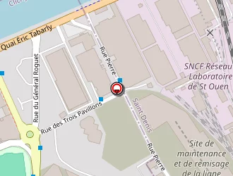 Carte de Eiffage Travaux Publics Ile De France Centre à Clichy