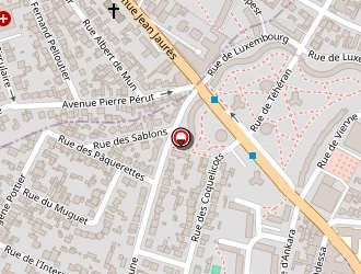 Carte de La Poste à Bobigny