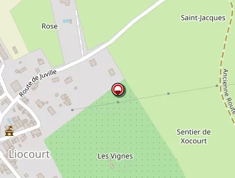 Carte de H.v.s. à Liocourt