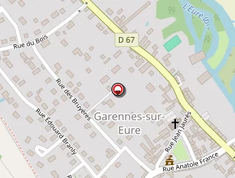 Carte de Le Prieure à Garennes-sur-eure