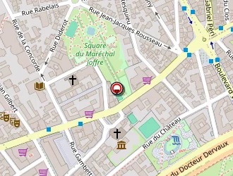 Carte de Nervures à Asnières-sur-seine