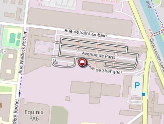 Carte de J.e Création à Aubervilliers