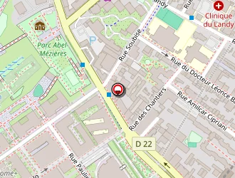 Carte de Studio 1+1 à Saint-ouen