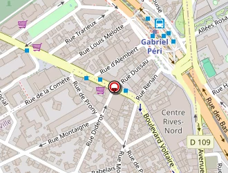 Carte de Oxygen à Asnières-sur-seine