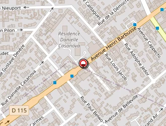 Carte de Garage Lozach à Bobigny