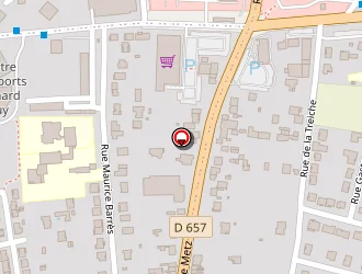 Carte de Terrasson De Fougeres Anne à Pont-à-mousson