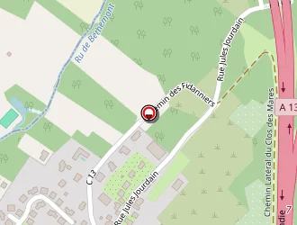 Carte de Centre De Projets Immobiliers à Poissy