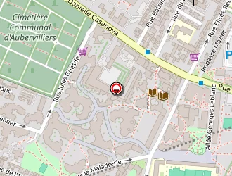 Carte de Gilbert Fabre à Aubervilliers