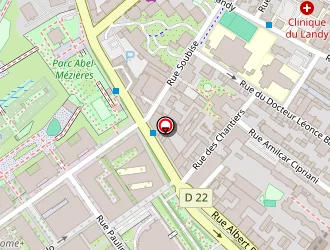 Carte de La Rotonde à Saint-ouen