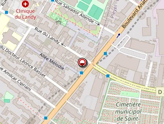 Carte de Alb à Saint-ouen