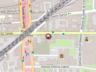 Carte de Entre Les Marques à Saint-denis