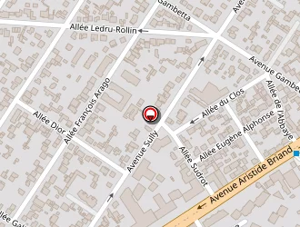 Carte de La Poste à Livry-gargan