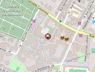 Carte de Fabre à Aubervilliers