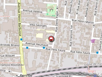 Carte de La Poste à Garenne-colombes (la)