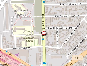 Carte de Filiol Fleurs à Bobigny