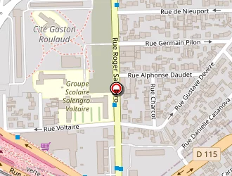 Carte de Centre Des Finances Publiques à Drancy