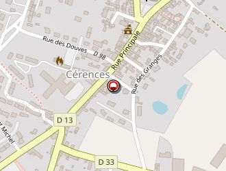 Carte de Regnault Pierre à Cérences
