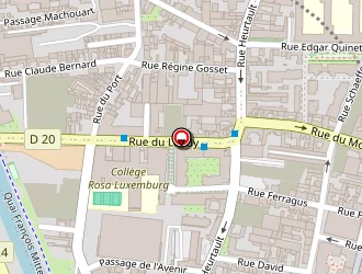 Carte de Real Import à Aubervilliers