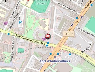 Carte de Super Chicken à Aubervilliers