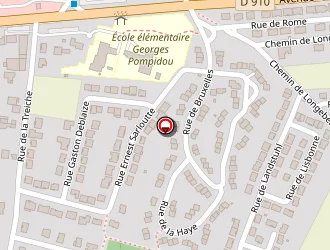 Carte de Weber Plâtrerie à Pont-à-mousson