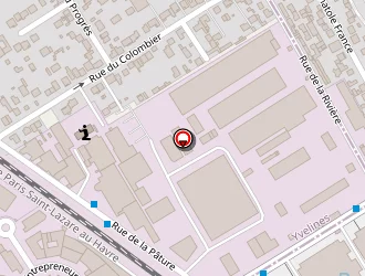 Carte de Vert Espace à Bezons