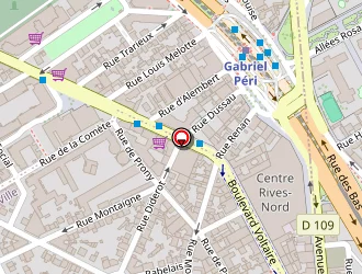 Carte de Advim à Asnières-sur-seine