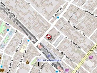 Carte de Robert Antoine à Bois-colombes