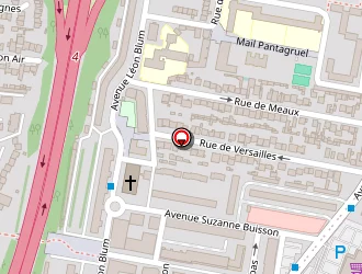 Carte de La Poste à Bondy