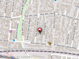 Carte de Le Voltigeur à Colombes