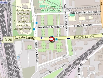 Carte de Pommet Thierry à Saint-denis