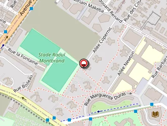 Carte de Groupe Scolaire Marcel Cachin à Pantin