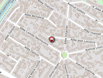 Carte de Chapotin à Pavillons-sous-bois (les)