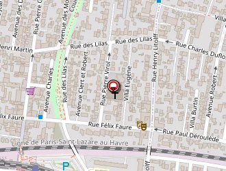 Carte de Buisine à Colombes