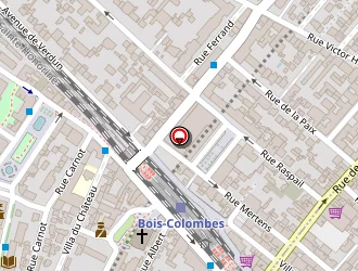 Carte de Jeunink Julia à Bois-colombes