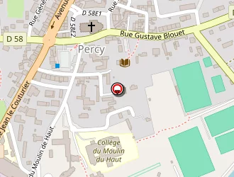 Carte de Larsonneur Claire à Percy