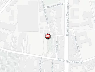 Carte de Atelier Pras à Saint-denis