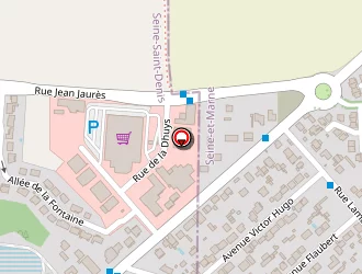 Carte de Jamiflor à Coubron